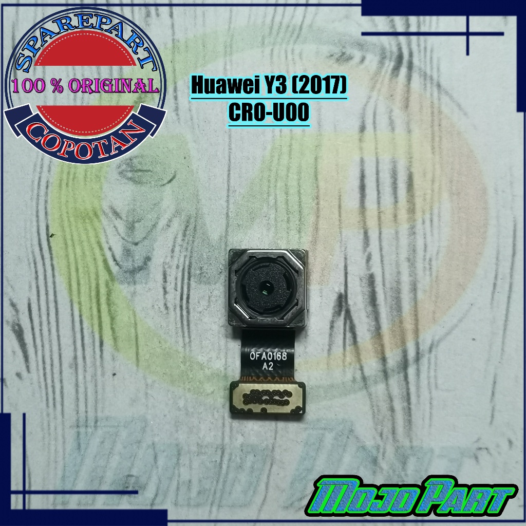 Huawei Y3 2017 - CRO-U00 Modul Kamera Belakang Original Copotan | Camera Big | Mojo Part