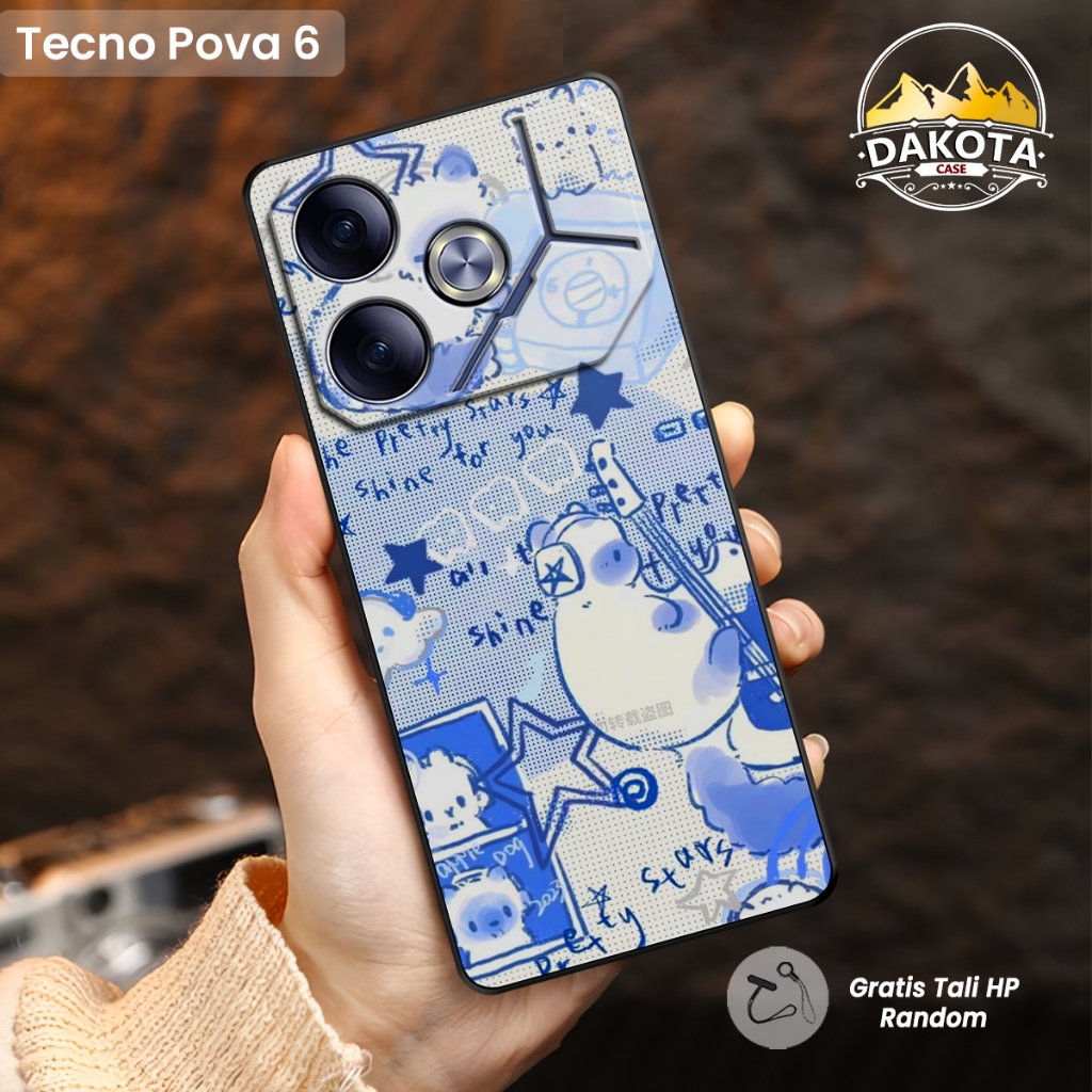 Case hp Tecno Pova 6 Silikon Softcase Motif Lucuu  | Casing Tecno Pova 7 4G | Tecno Pova 7 5G | Casi