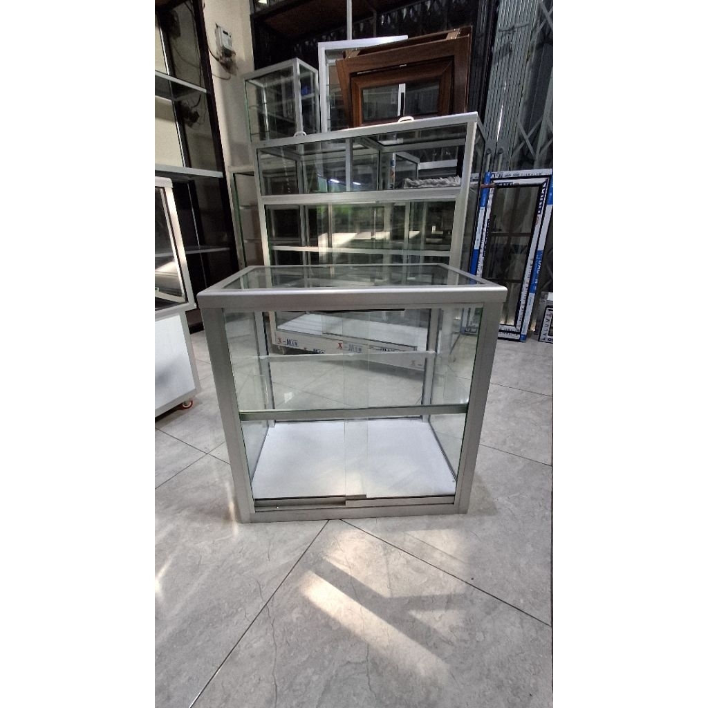 etalase meja ,etalase warteg, etalase ayam bakar, etalase pecel ayam