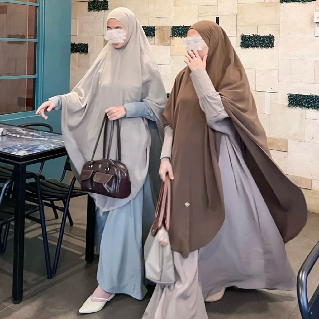 ocik galery Khimar bandana Dark brown ocik galery