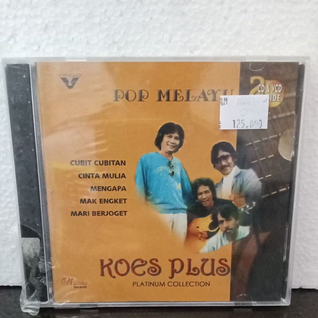 CD Compact Disc Koes Plus - Pop Melayu (Segel)