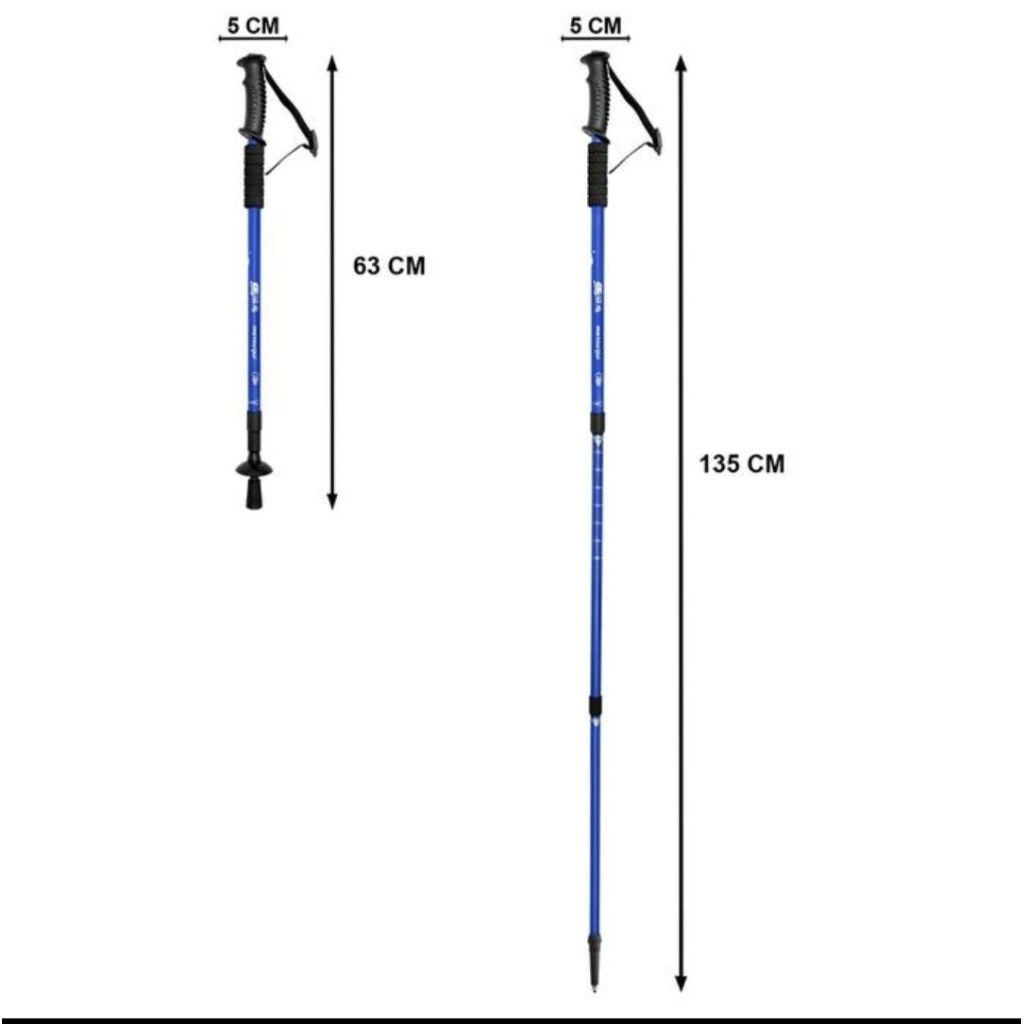Trekking Pole/Tongkat Gunung Tp 8104 Matougui