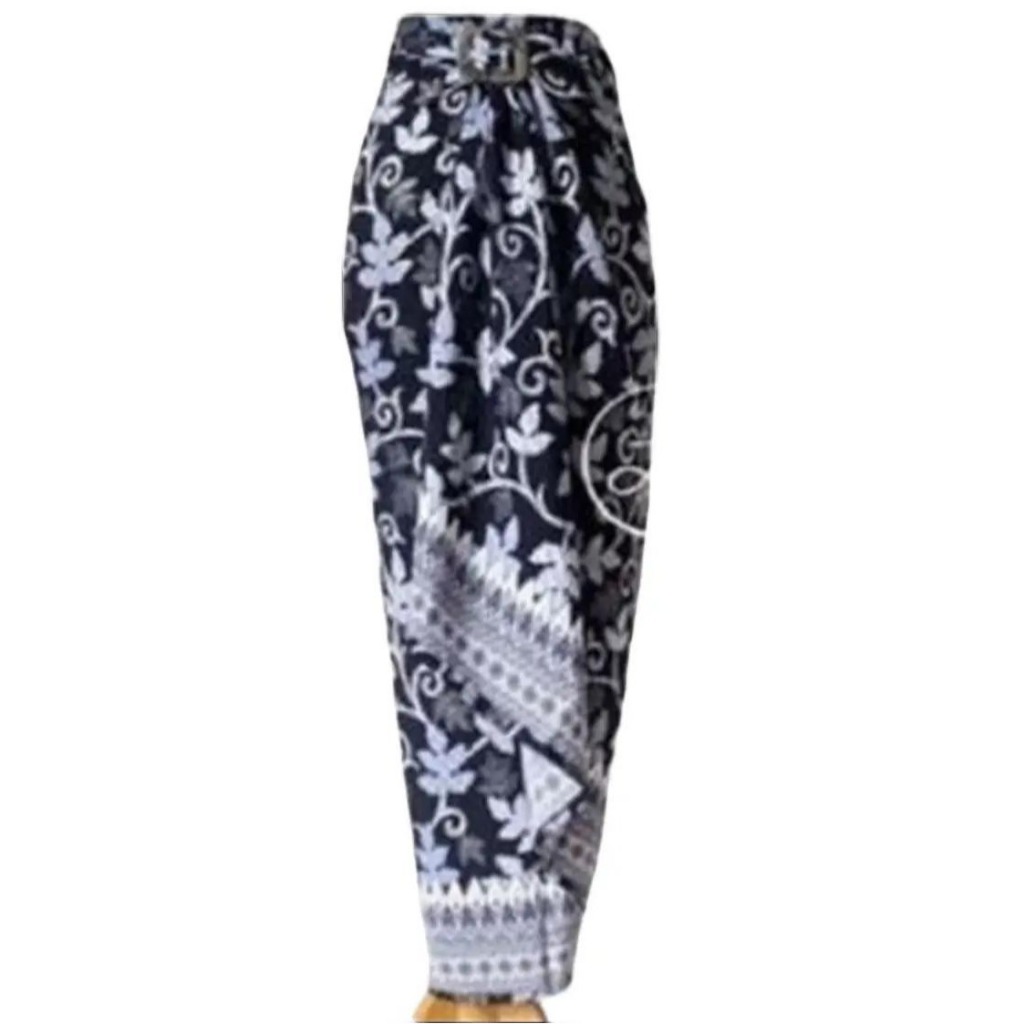 Rok Batik Wanita Bawahan Kebaya Model Kain Lilit Bahan Semi Sutra Silky Motif 020