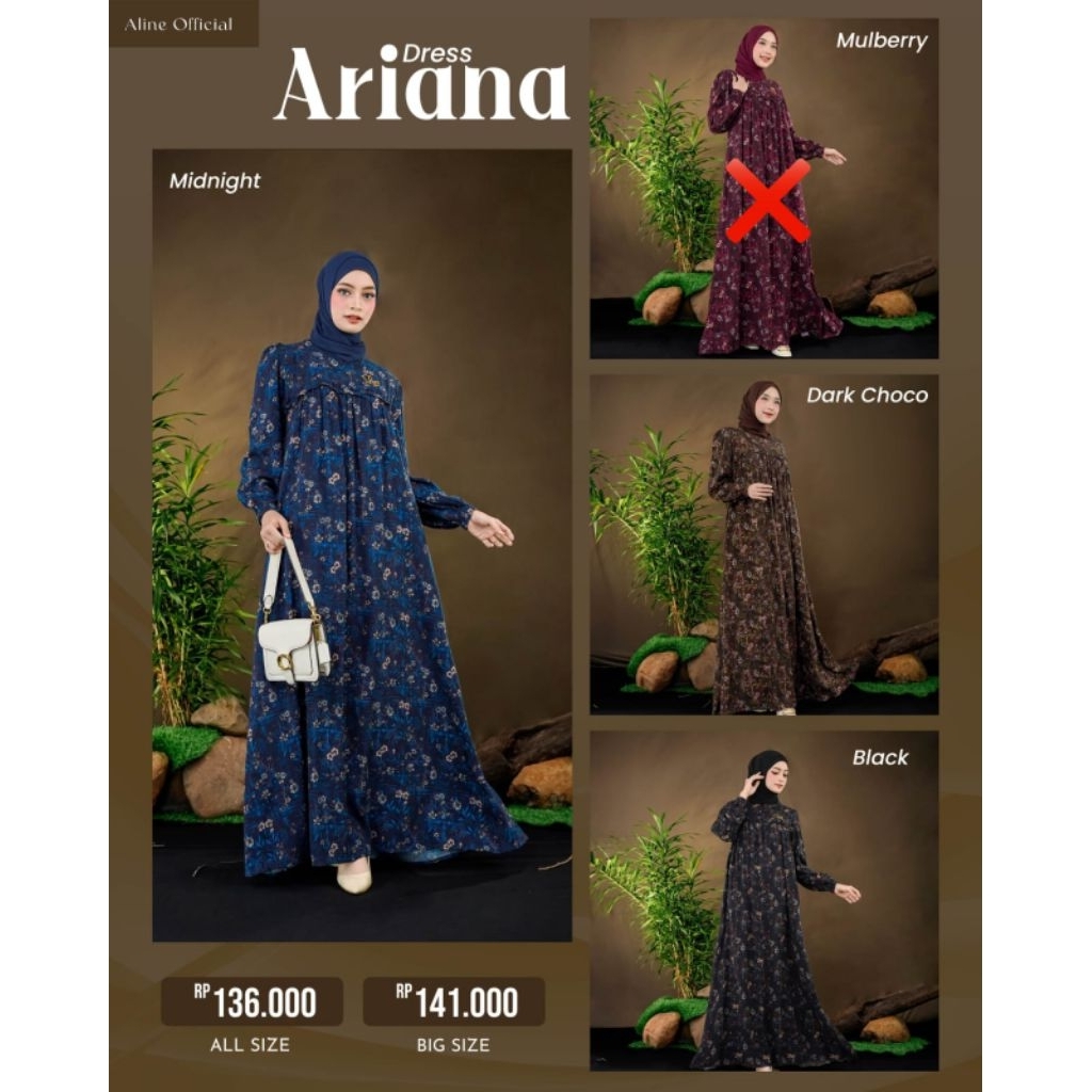 Ariana Dress by Aline Gamis Dewasa