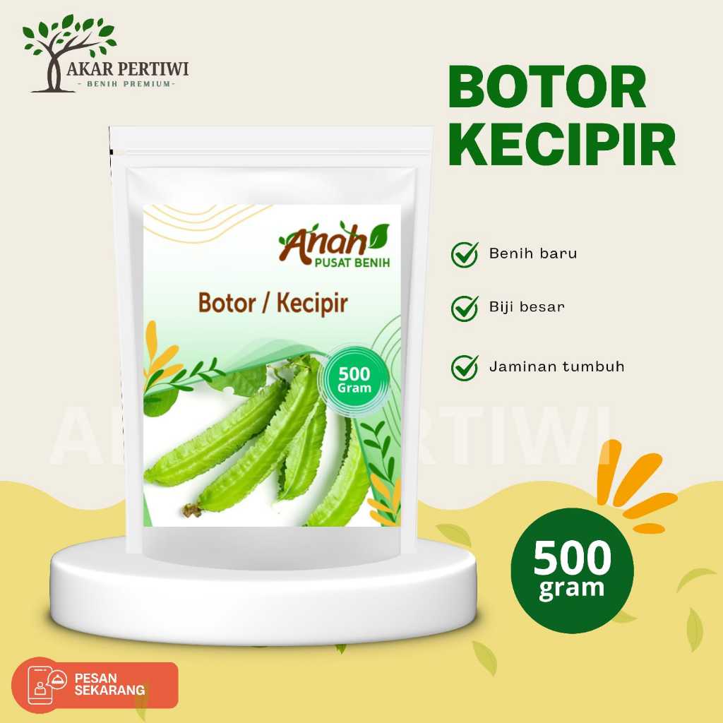 Akar Pertiwi - Benih Biji Bibit Kecipir Panjang 500 Gram