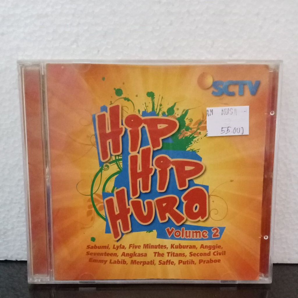CD Compact Disc Hip Hop Hura Volume 2