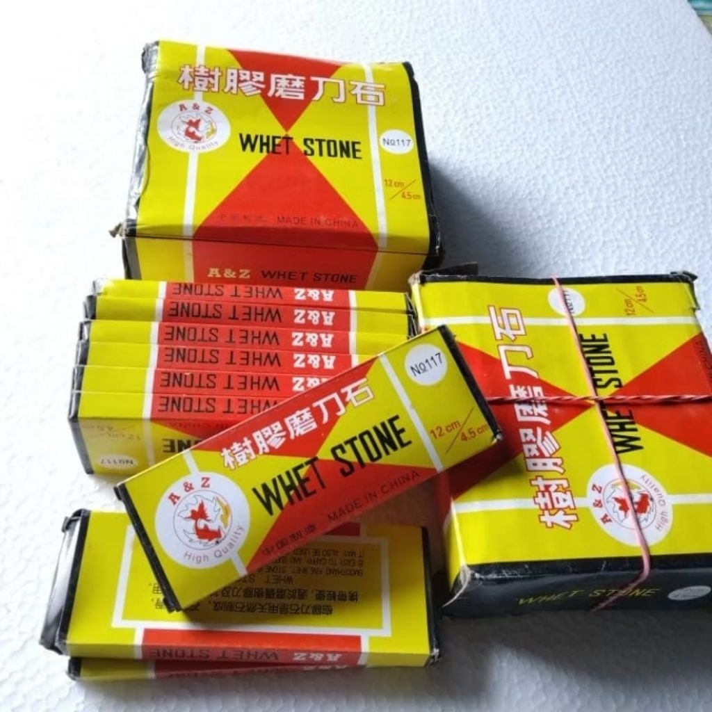 Asahan pisau sadap getah karet merek gold fish 1 kotak (12 pcs)