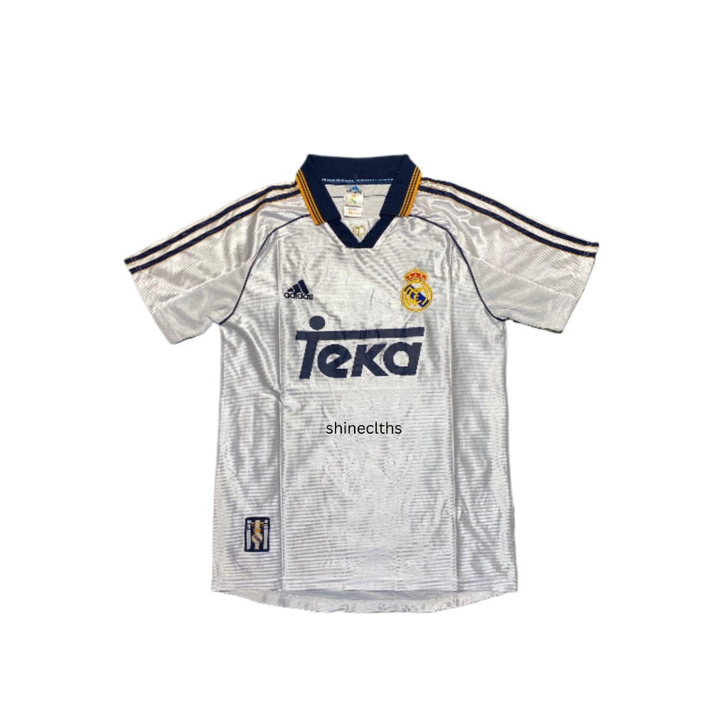 Jersey Retro Real Madrid Home 1998 2000