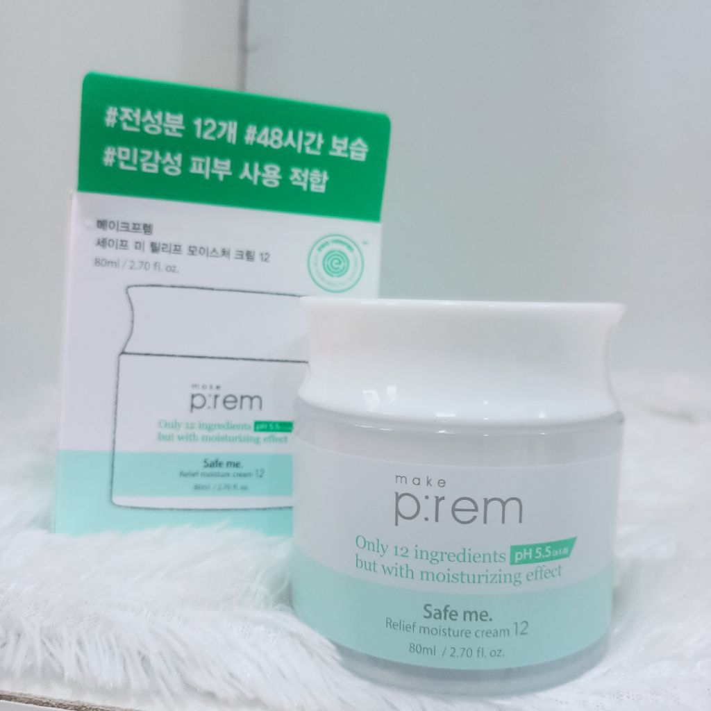preloved make prem safe me relief moisture cream 12