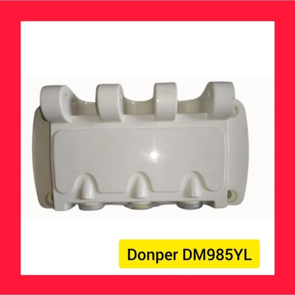 Sparepart kepala tutup cover plastik mesin es krim donper untuk mixue