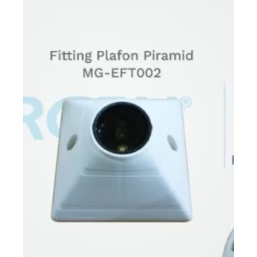 Fitting Plafon paramid Morgen