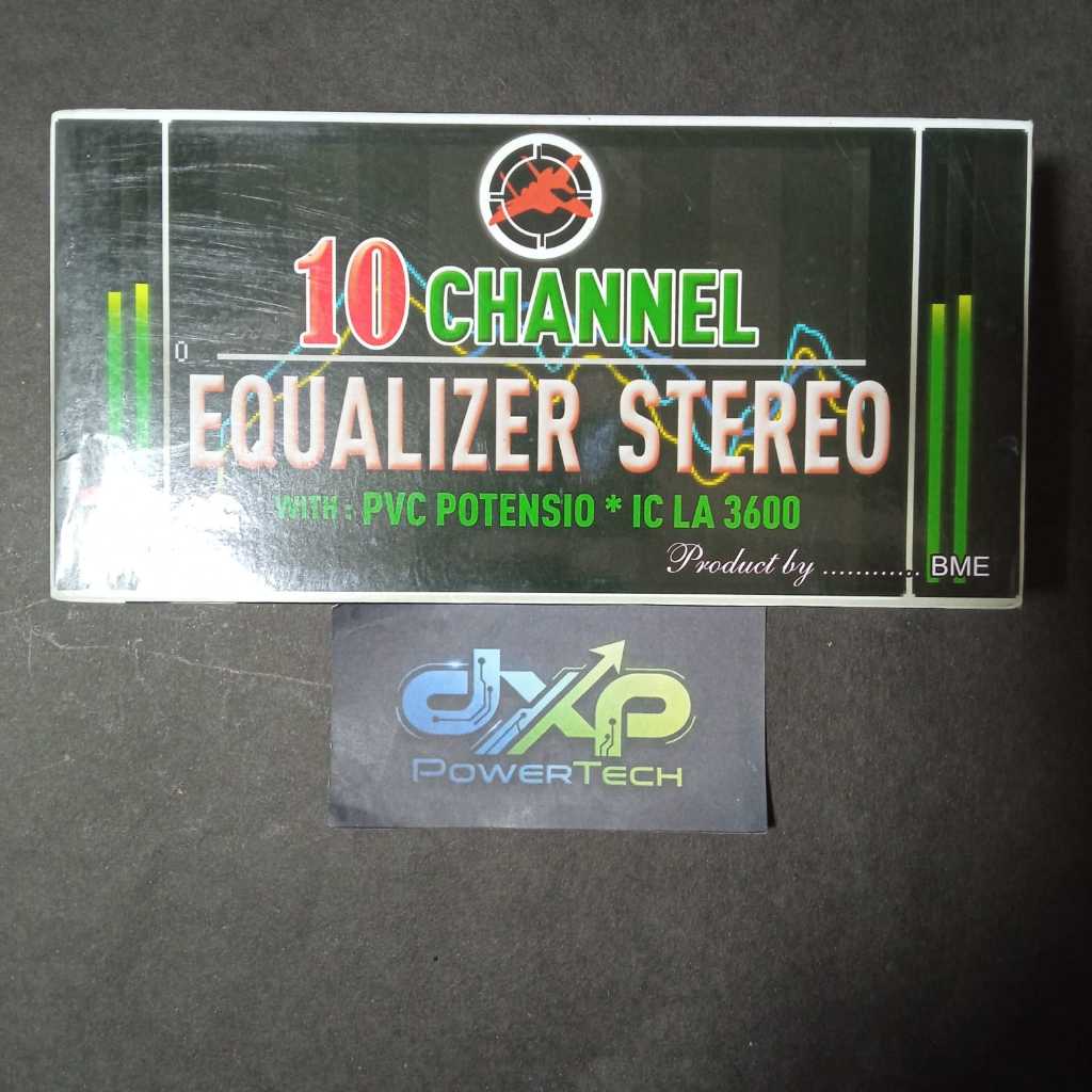 EQUALIZER STEREO 10 CHANNEL IC LA 3600 by BME