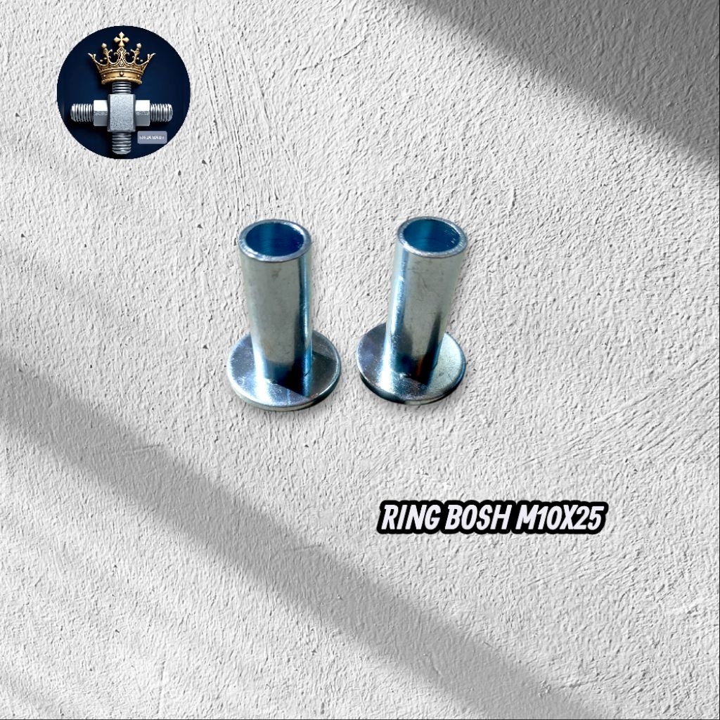RING BOSH M10X25 STAINLESS ANTI KARAT HARGA PER 1PCS