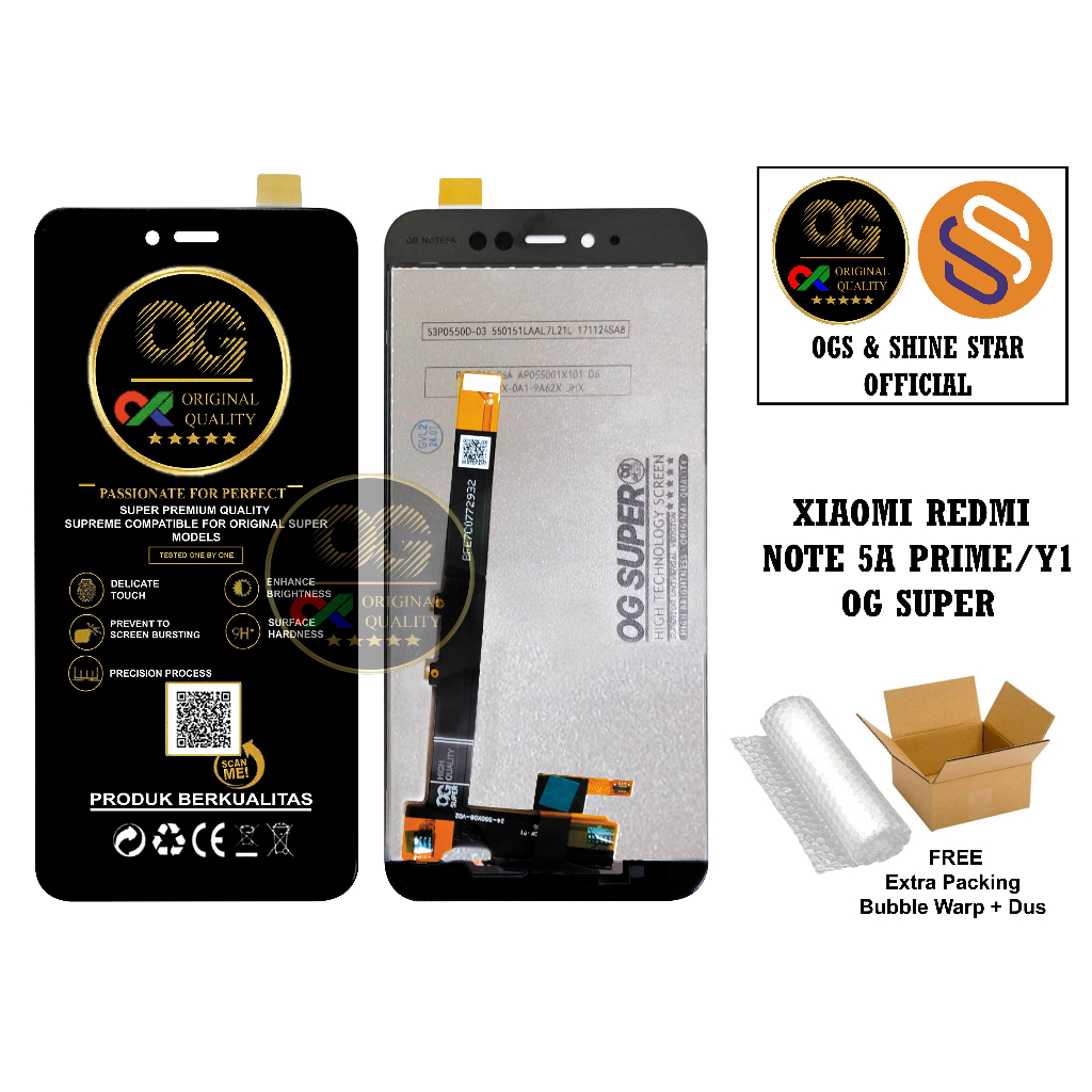 LCD TOUCHSCREEN XMI  REDMI NOTE 5A PRIME / Y1