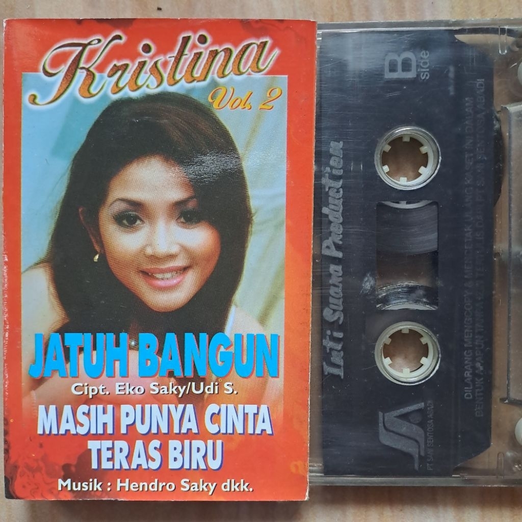 Kaset Dangdut Kristina Album Jatuh Bangun