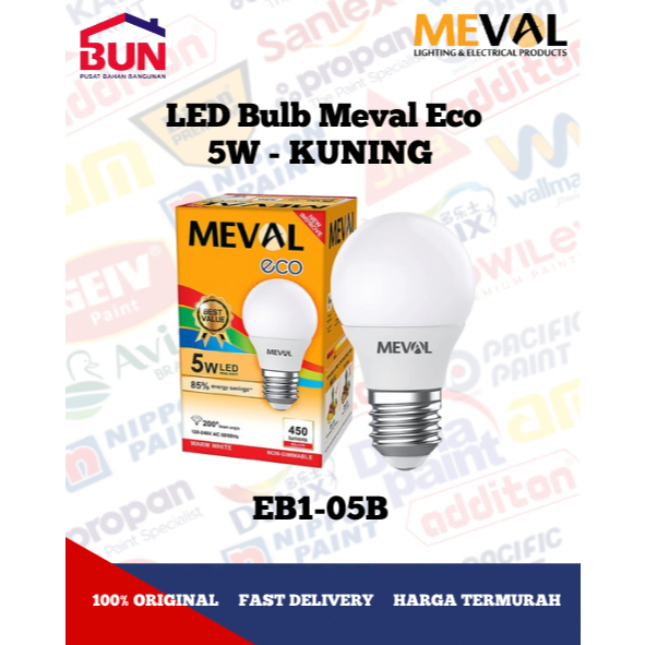 meval EB1-05B Lampu LED Bulb