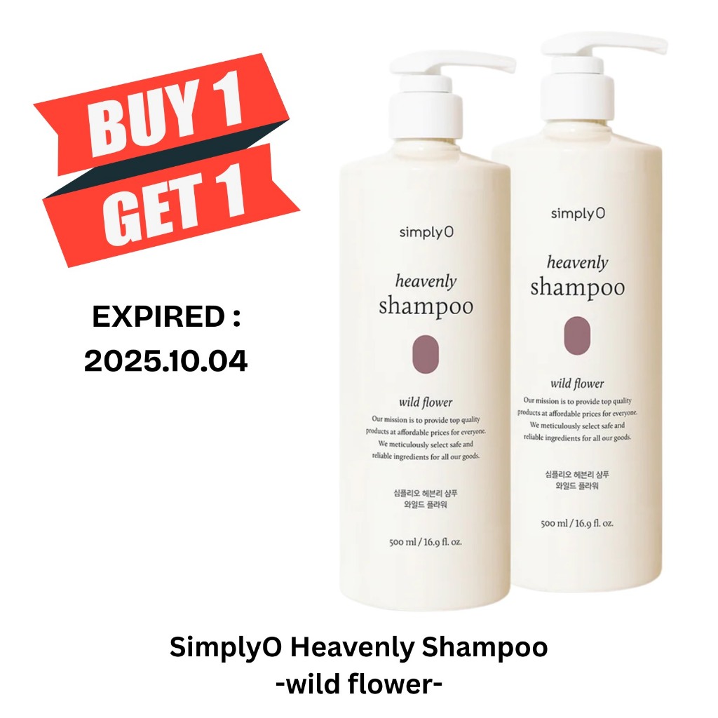 SIMPLY O Heavenly Shampoo Wild Flower 500ml
