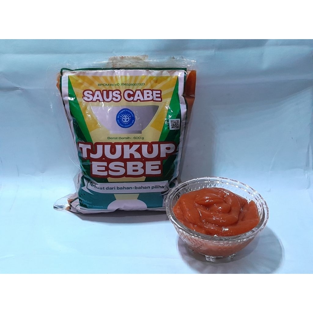 SAUS BANTAL/SAOS BASO /SAUS CAP TJUKUP ESBE (ASLI) SAOS BANTAL 600GR / CAP SURABRAJA