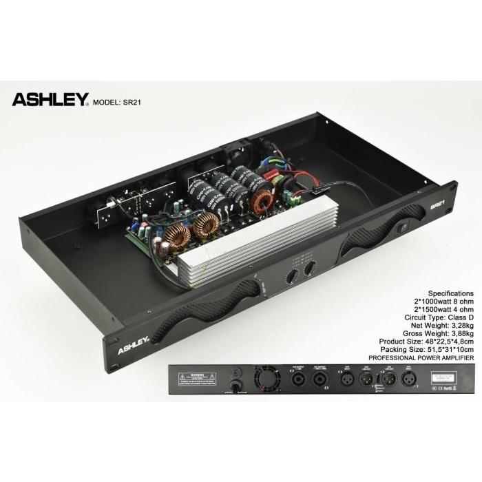 Power Ashley SR21 Original Amplifier ASHLEY SR 21 Class D