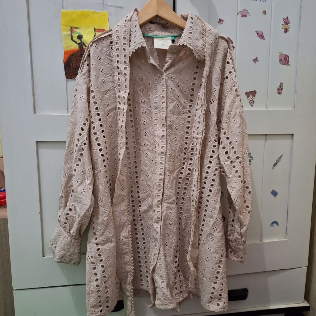 aleza x analisa kemeja katbol preloved no nadjani, riamiranda, cottonink, kami