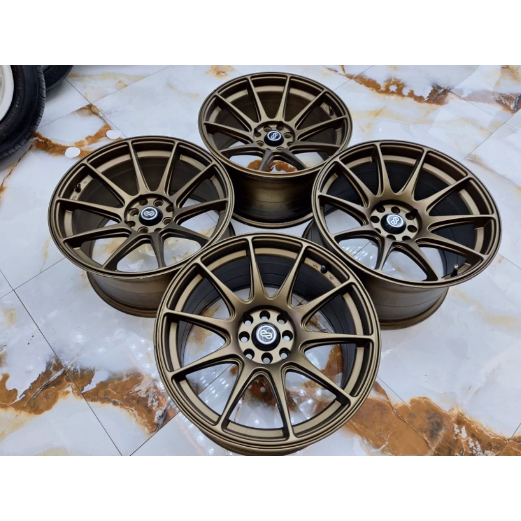 Ready stok velg racing type xxr r17 pcd 4x100 4x114 lebar belang