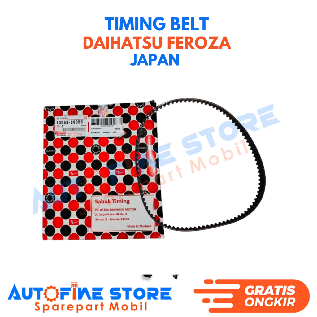Timing Belt Daihatsu Feroza Taiwan