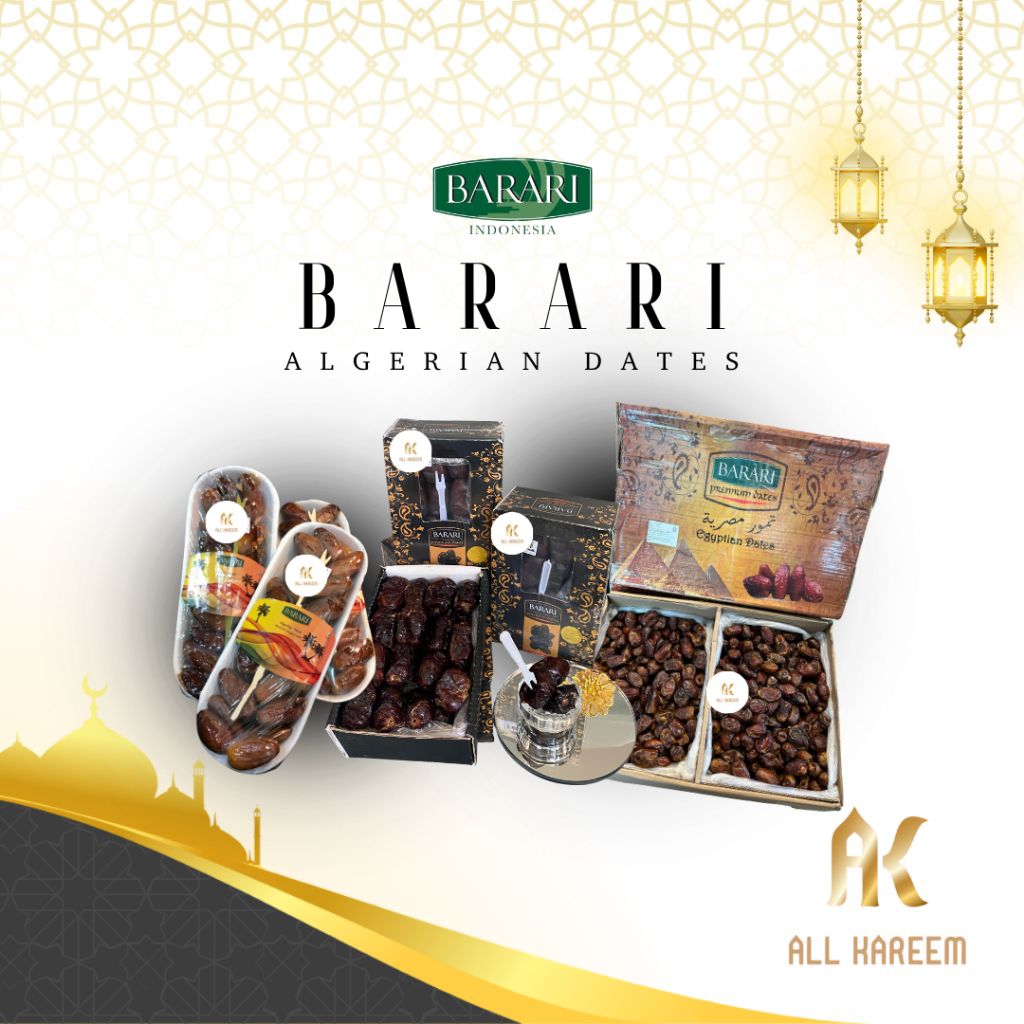 BARARI | Premium Collection Algerian Dates 250gr/500gr