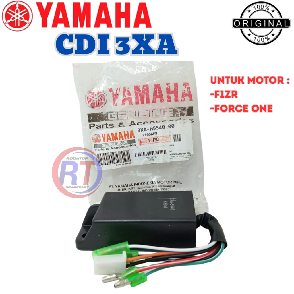 ORIGINAL CDI YAMAHA KODE 3XA UNTUK MOTOR F1ZR FORCE ONE CRYPTON VEGA R VEGA R OLD JUPITER Z ORIGINAL