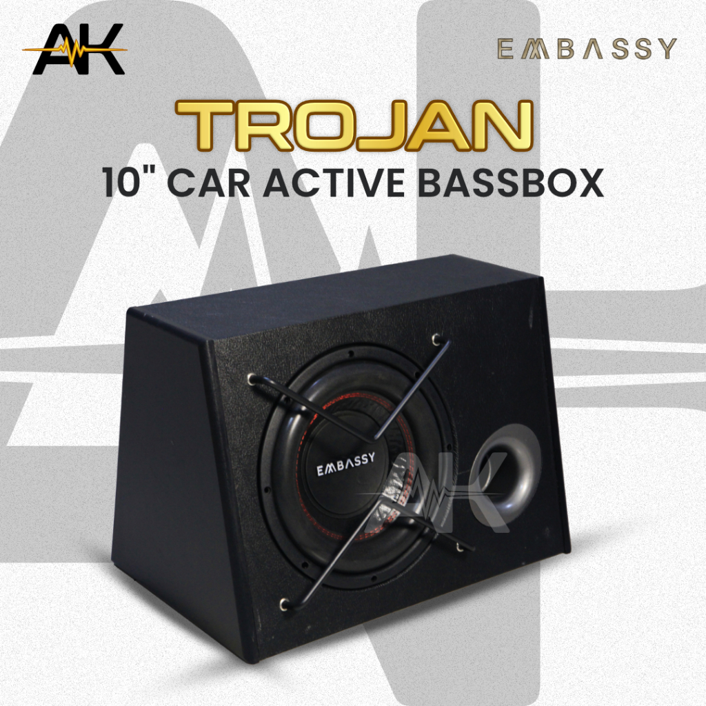 Subwoofer Aktif 10 inch BASSBOX Embassy Trojan EMS-10