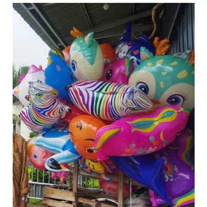 Balon karakter/Balon GAS/FOIL/helium ecer(SATUAN)