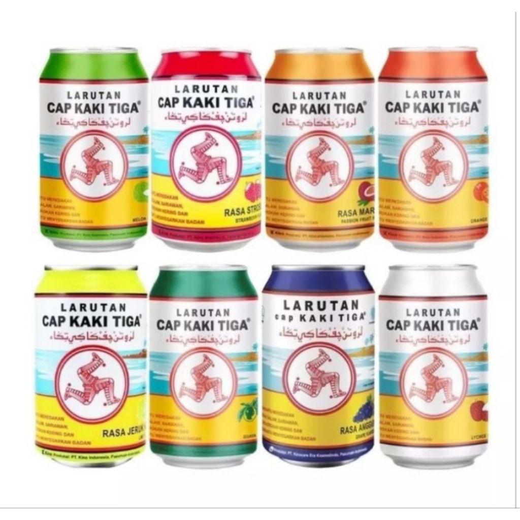 Larutan Cap Kaki Tiga kaleng 1dus (Isi24)