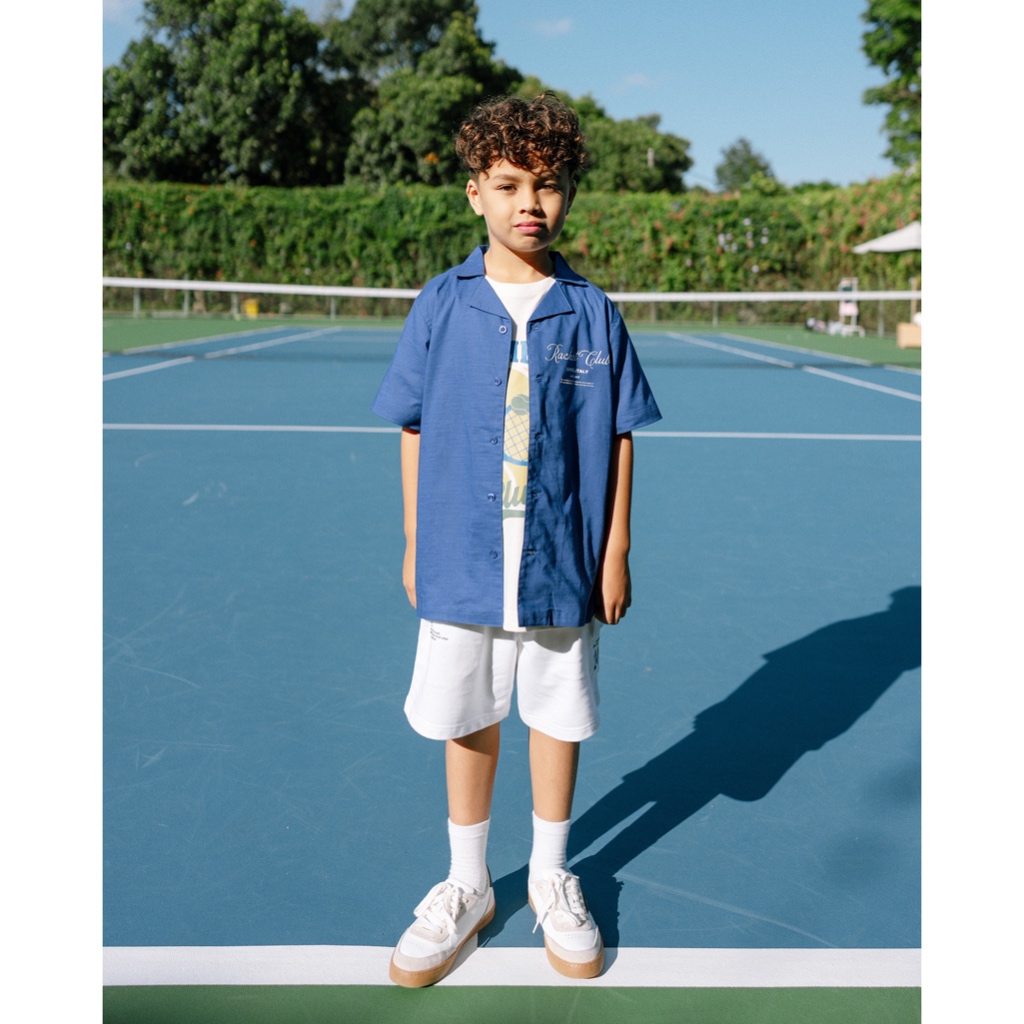 LEWIS EMMA - Graphic Shirt (6 Bulan-14 Tahun) Kemeja Anak Laki-laki Lengan Pendek