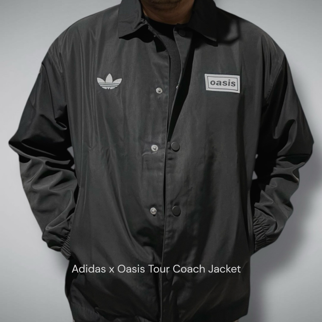 BNWT Adidas x Oasis Tour Coach Jacket