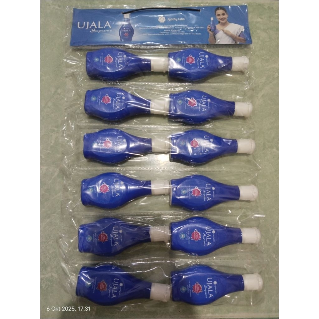 ujala supreme blau cair pemutih pakaian ujala 30ml