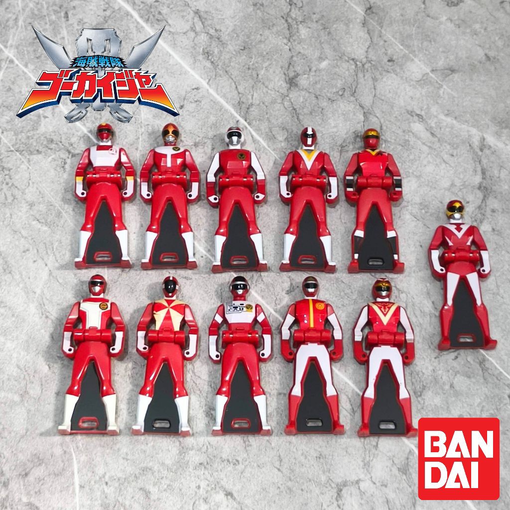 Gokaiger Ranger Key Red Ranger Super Sentai Power Ranger Key Loose