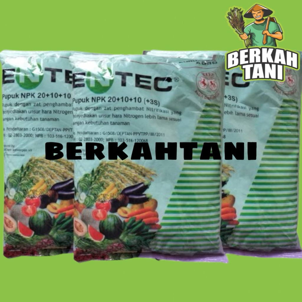 PUPUK ENTEC NPK 20-10-10 1 KG Pupuk Semua Jenis Tanaman