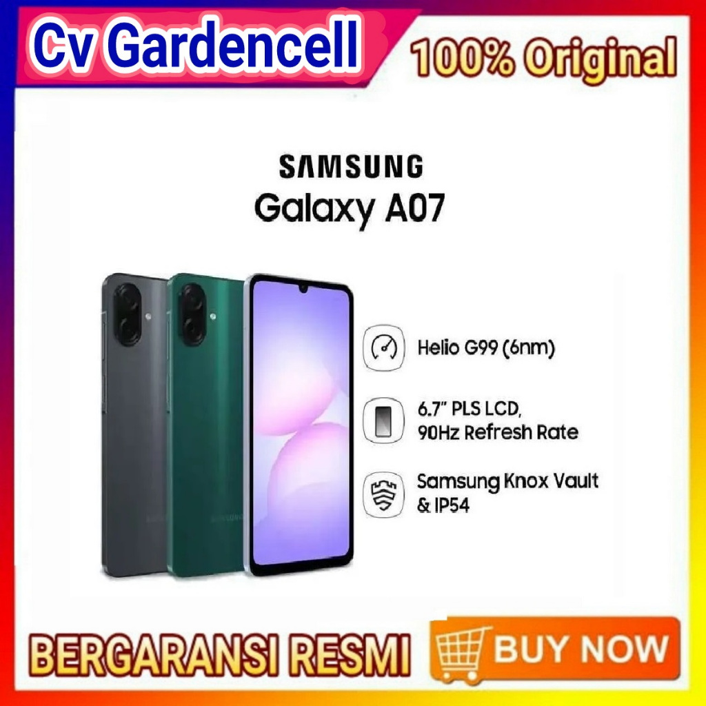 Samsung Galaxy A07 Ram 6/128gb Garansi Resmi