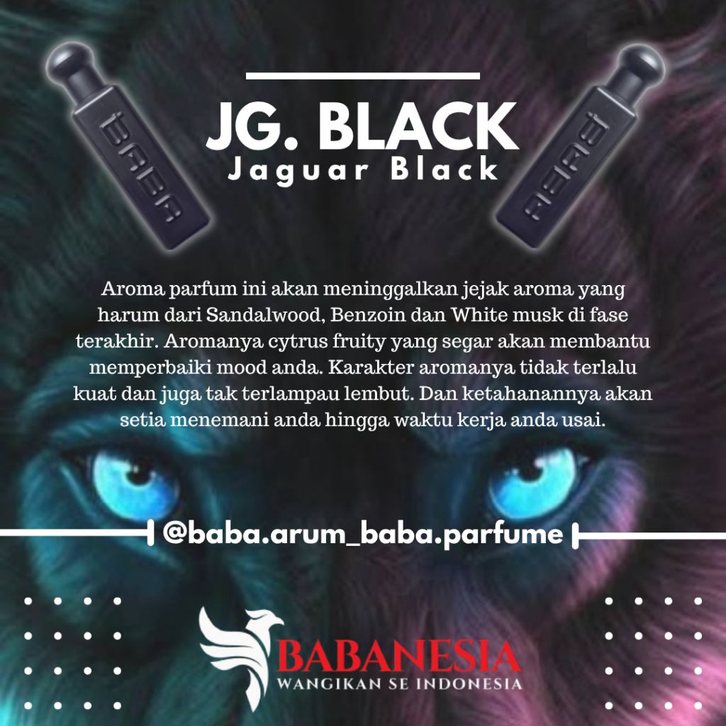 JG. BLACK - BABA PARFUME (VARIANT BEST SELLER)