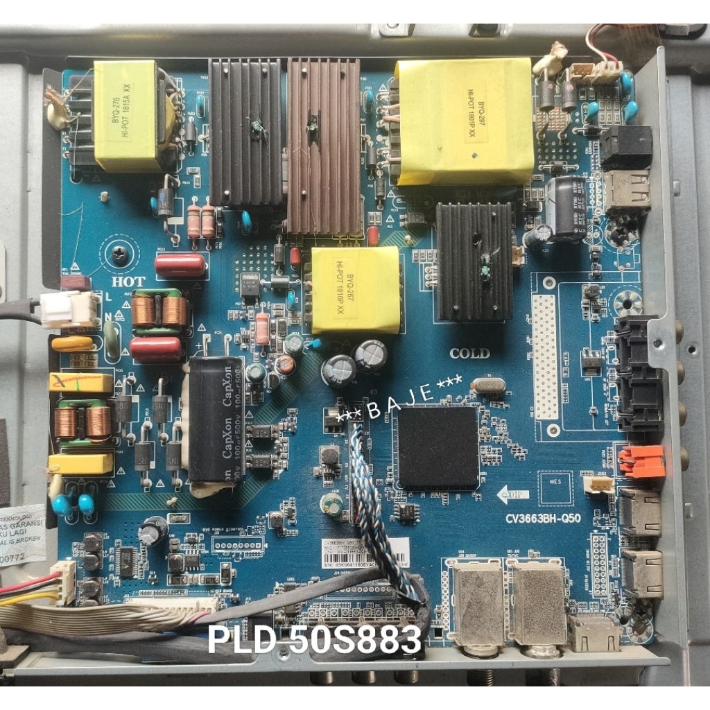 Mainboard Tv Led Polytron : PLD 50S883