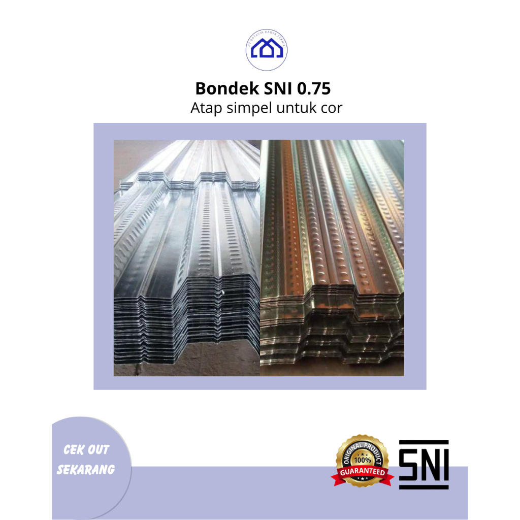 Bondek Cor 0.75mm Full/ Std/ A/ B