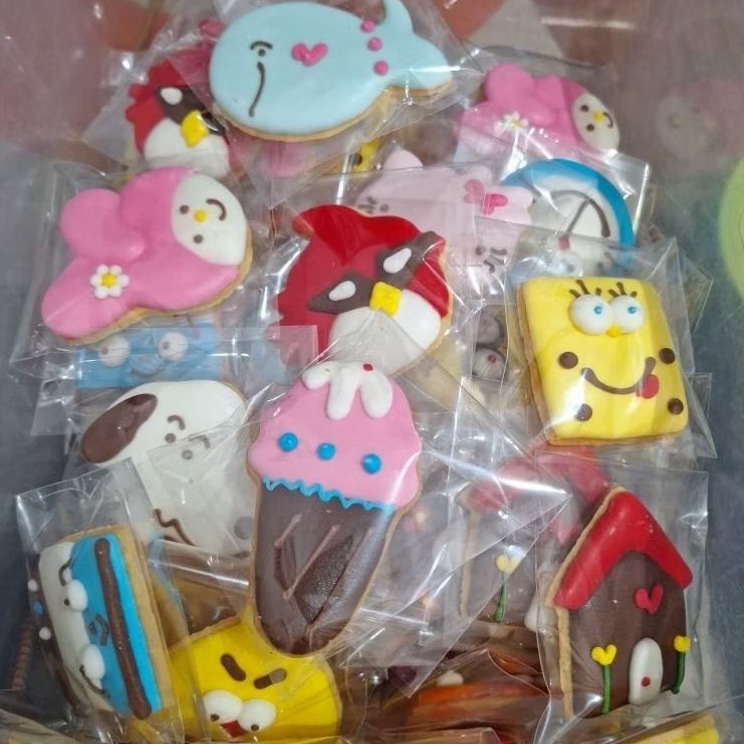 Cookies Karakter satuan. Fancy Cookies karakter lucu