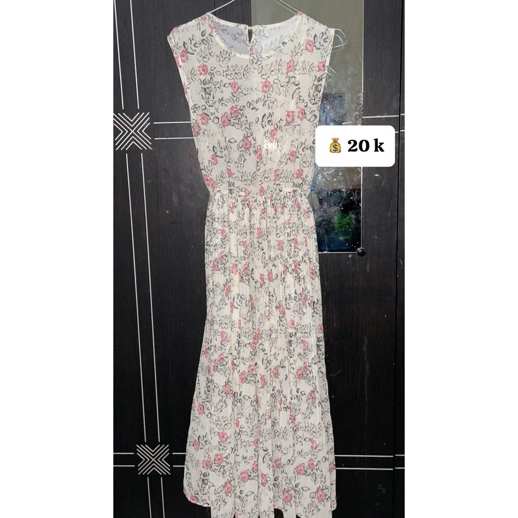 baju bunga bunga wanita panjang