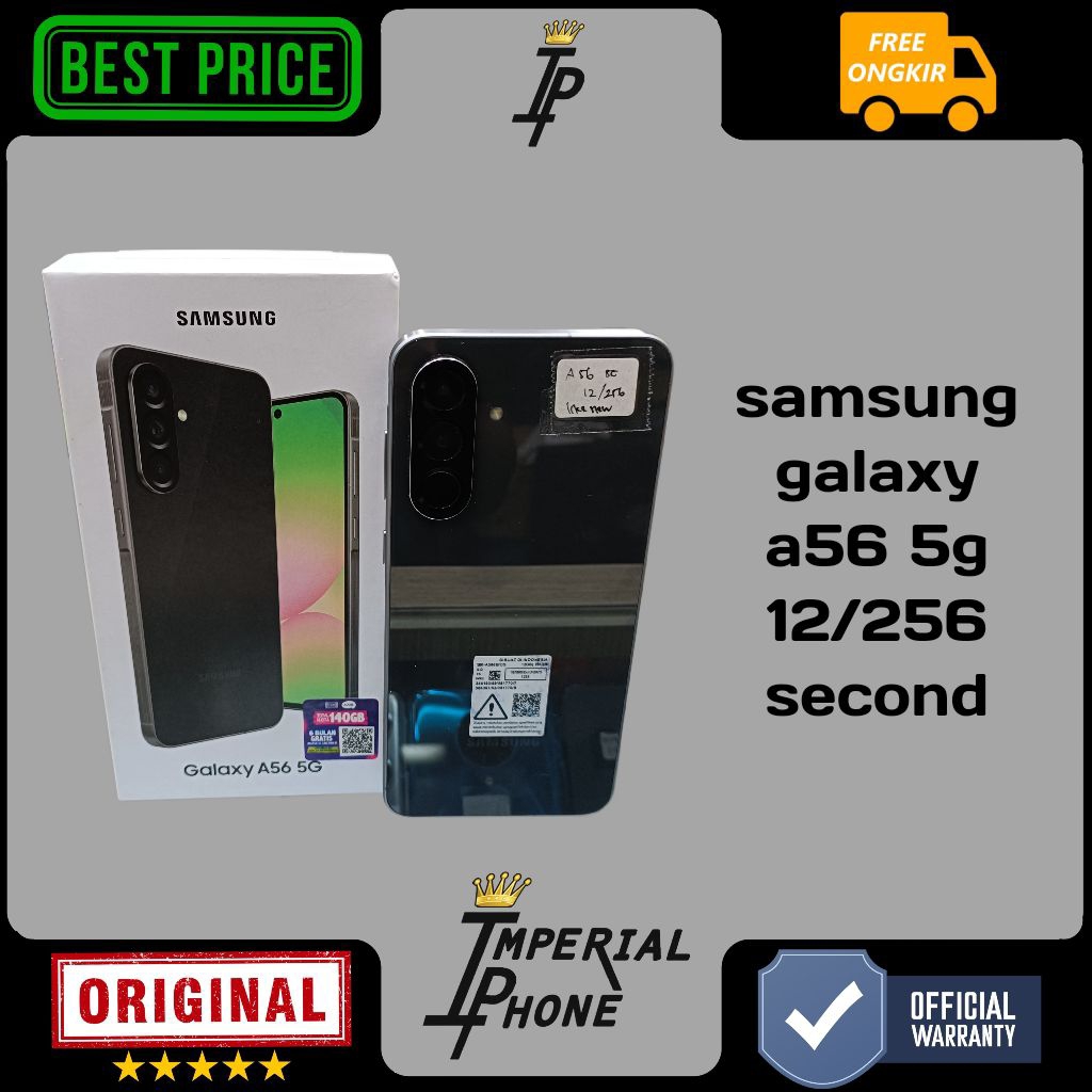 samsung galaxy a56 5g 12/256 second