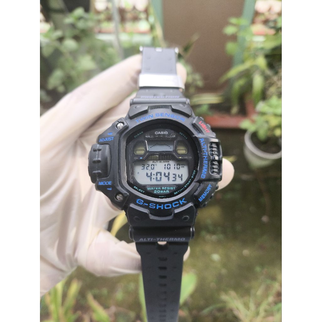 (Harga Net) Jam Tangan Casio G-Shock DW-6700 Original Skyforce Twin Sensor (Altimeter & Termometer, 