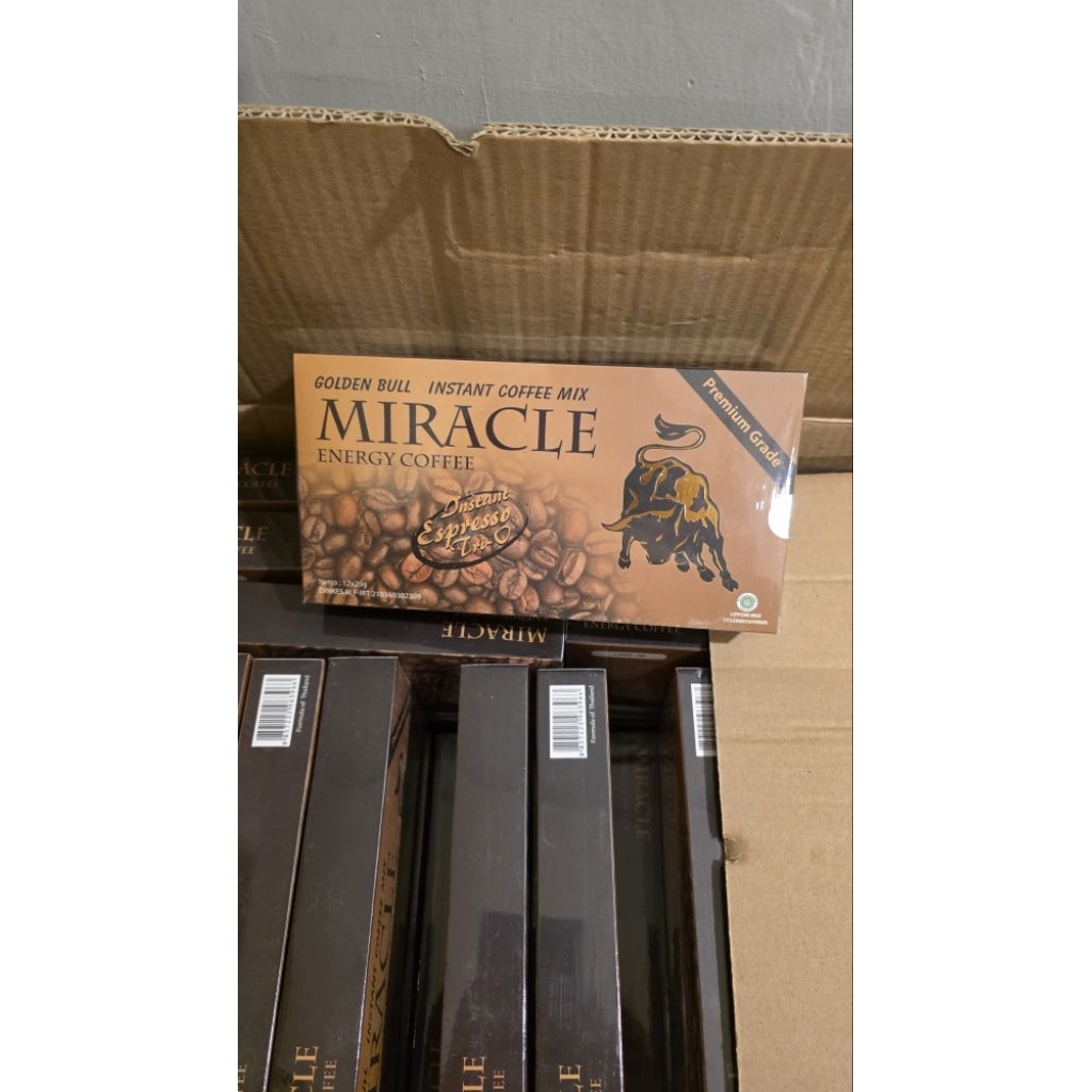 DISTRIBUTOR MIRACLE COFFEE /ORIGINAL/KOPI MIRACLE