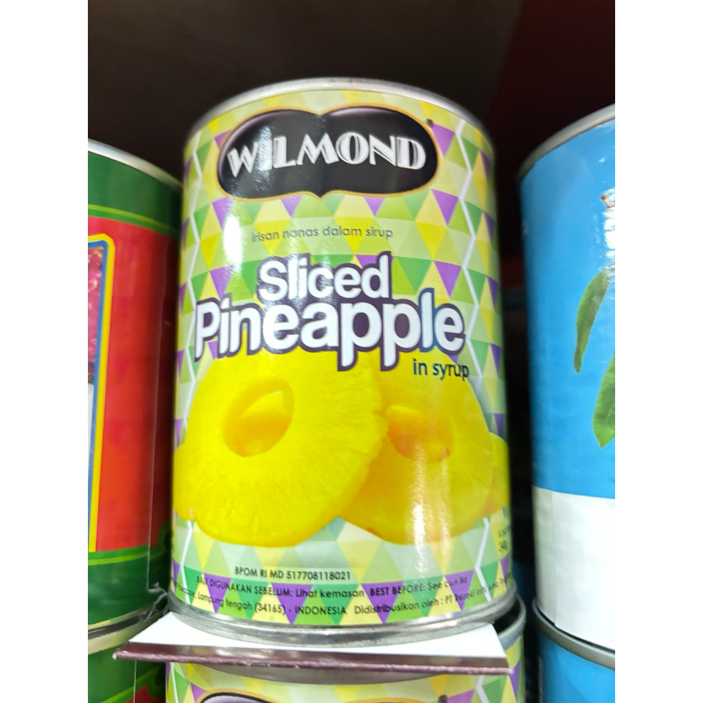 Buah Nanas Kaleng Irisan Wilmond