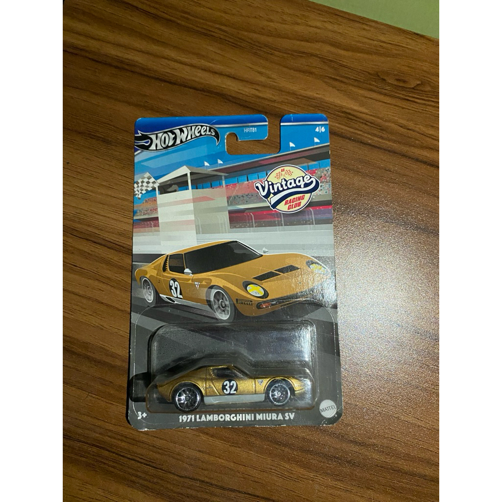 Hot Wheels Vintage Racing Club - 1971 Lamborghini Miura SV