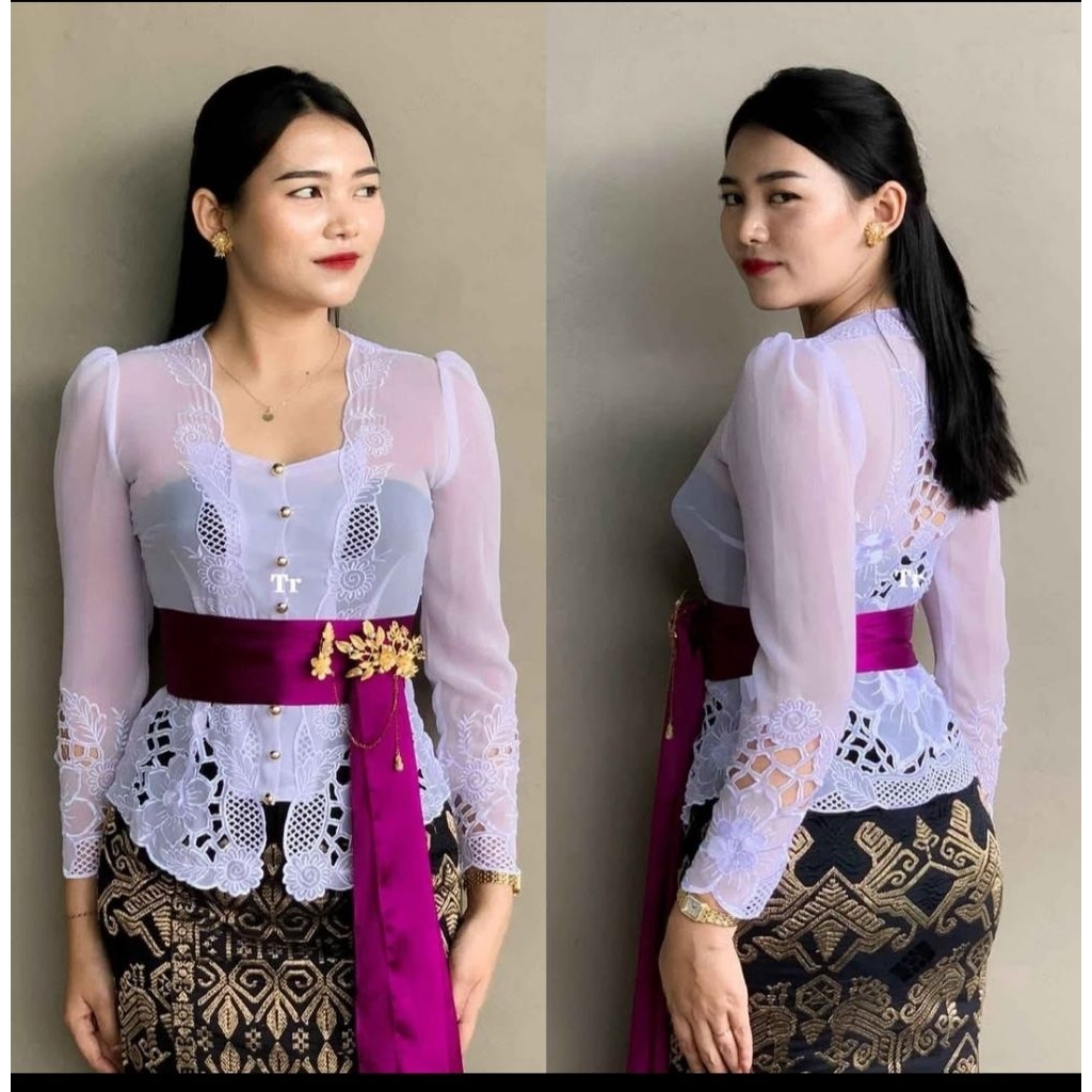Kebaya Jadi Nanas Kancing Mas || Kebaya Adat Bali Modern || Kebaya Adat Bali Kekinian || Kebaya Adat