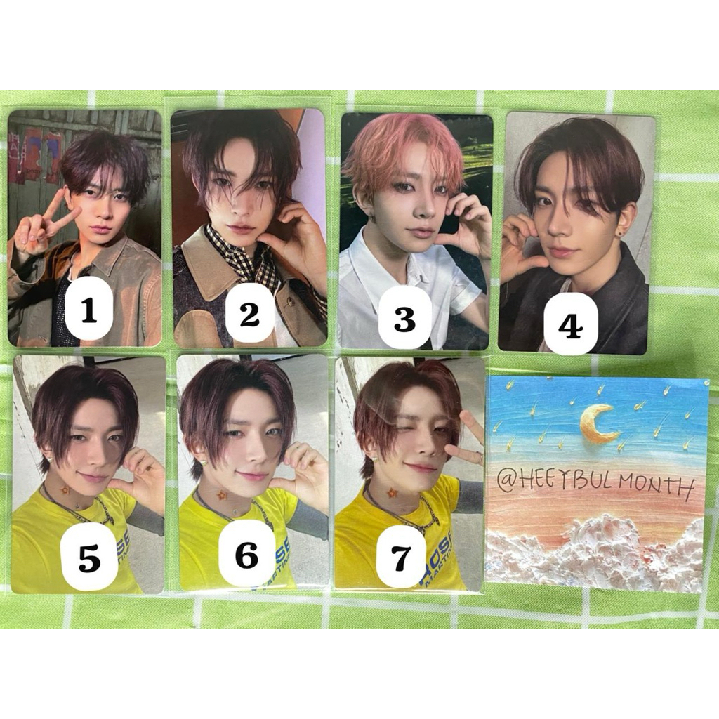 (OFFICIAL) READY STOCK PHOTOCARD POB PC  ENHYPEN HEESEUNG JAKE SUNGHOON JUNGWON ROMANCE UNTOLD ALBUM