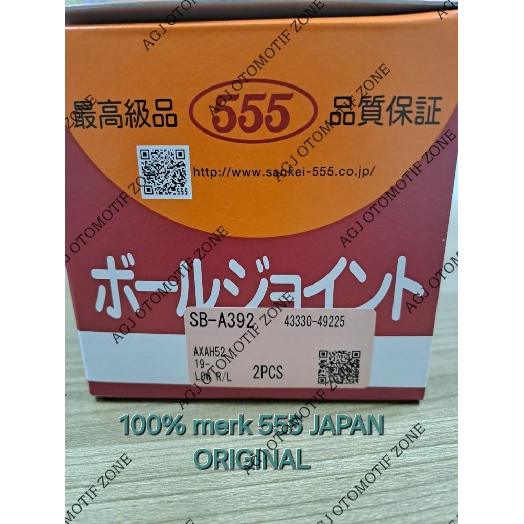 Ball Joint Innova Zenix 555 Japan Original